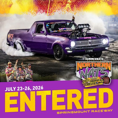Northern Nats 10 — Muscle spectator event in Cairns, QLD on Thursday 23 July 2026
