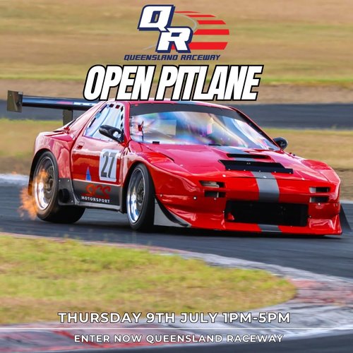 Open Pitlane — track day in Brisbane, QLD on Thursday 9 July 2026