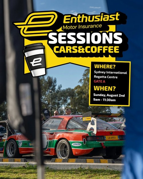 Enthusiast Sessions Cars & Coffee — JDM/Euro car meet in Sydney, NSW on Sunday 2 August 2026