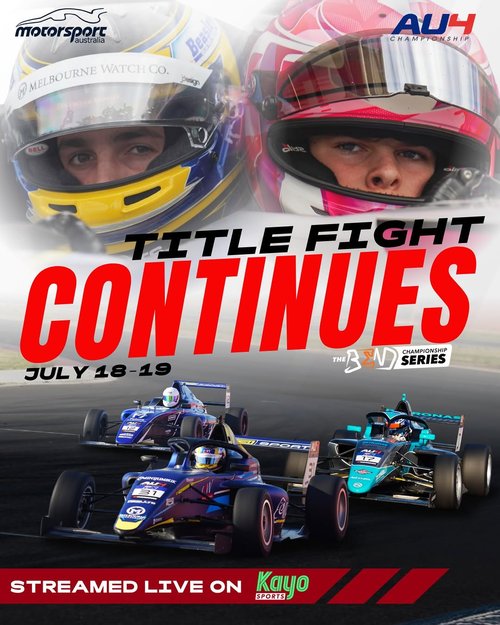 AU4 Championship Round 3 — spectator event in Adelaide, SA on Saturday 18 July 2026