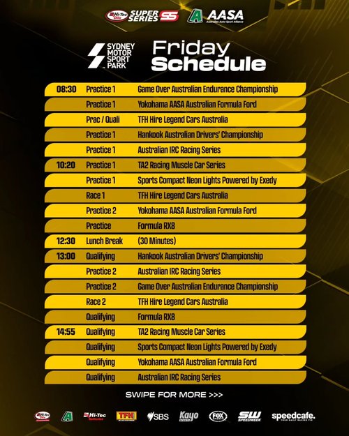 Sydney Sunset Showdown — Muscle spectator event in Sydney, NSW on Friday 10 July 2026
