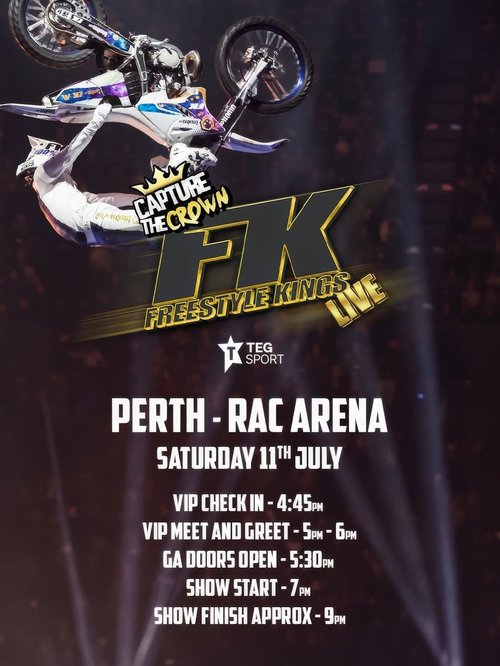 Freestyle Kings Live - Capture the Crown — spectator event in Perth, WA on Saturday 11 July 2026