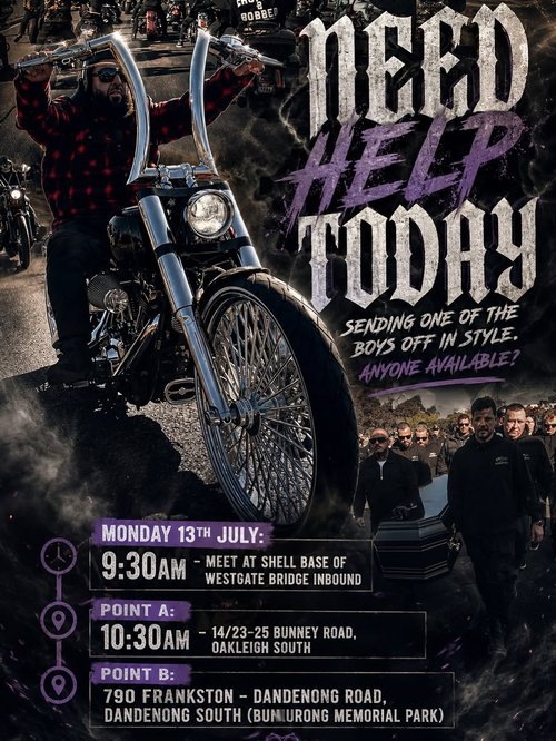Memorial Send Off — Stance car meet in Melbourne, VIC on Monday 13 July 2026