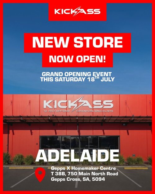 KickAss Adelaide Grand Opening — 4x4 car meet in Adelaide, SA on Saturday 18 July 2026