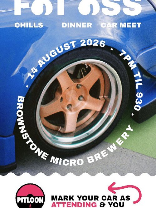 Fat Ass Chills Dinner Car Meet — Euro/JDM car meet in Melbourne, VIC on Friday 14 August 2026