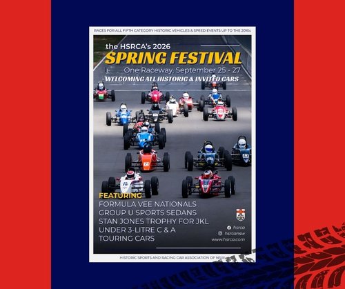 HSRCA Spring Festival — Classic/Muscle spectator event in Sydney, NSW on Friday 25 September 2026