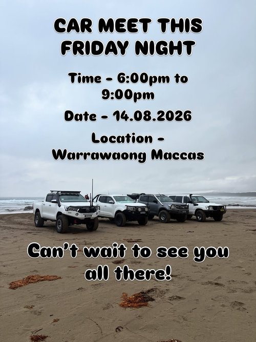 Warrawong Maccas Car Meet — 4x4 car meet in Wollongong, NSW on Friday 14 August 2026