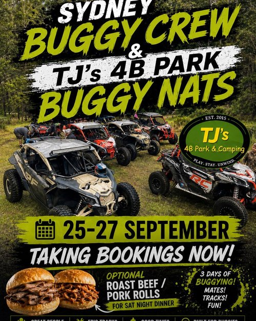 Buggy Nats — 4x4 car meet in Sydney, NSW on Friday 25 September 2026