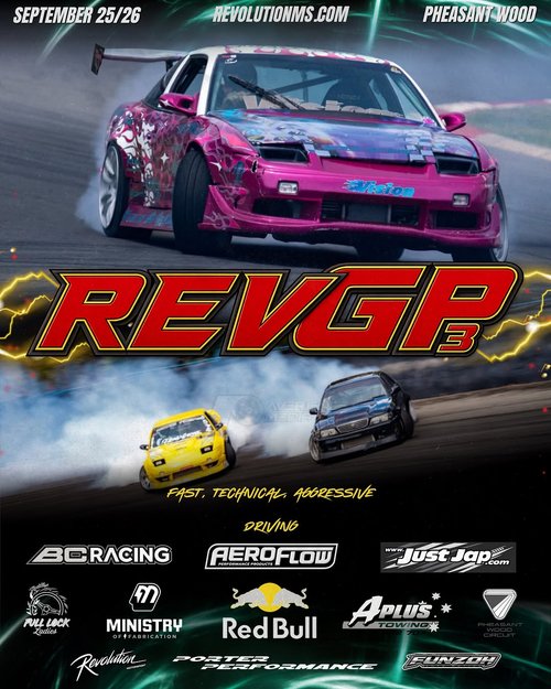 REV GP V3 — JDM track day in Sydney, NSW on Friday 25 September 2026