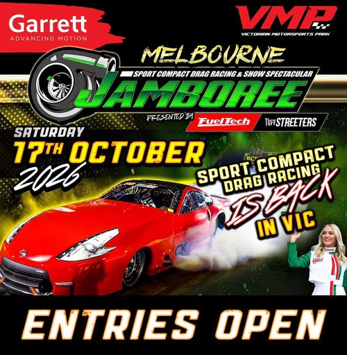 Melbourne Jamboree — JDM/Muscle spectator event in Melbourne, VIC on Saturday 17 October 2026