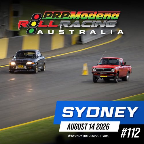 Roll Racing Sydney #112 — JDM/Muscle track day in Sydney, NSW on Friday 14 August 2026