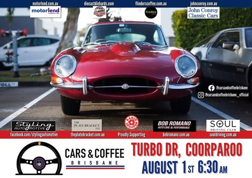 Cars & Coffee Brisbane — Classic car meet in Brisbane, QLD on Saturday 1 August 2026