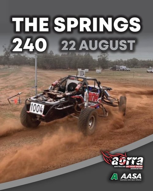 The Springs 240 — 4x4 track day in Sydney, NSW on Saturday 22 August 2026