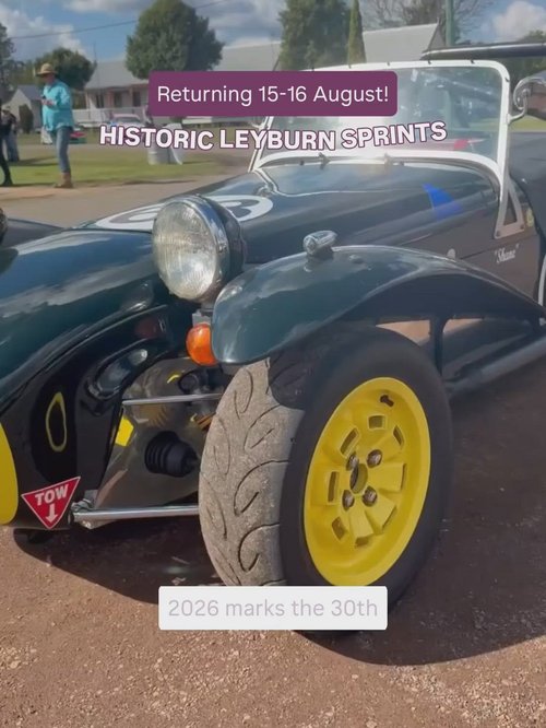 Historic Leyburn Sprints — Classic spectator event in Brisbane, QLD on Saturday 15 August 2026
