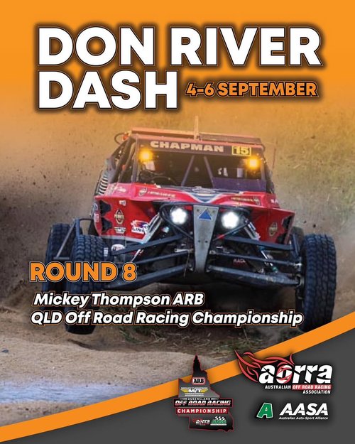 Don River Dash — 4x4 spectator event in Brisbane, QLD on Friday 4 September 2026