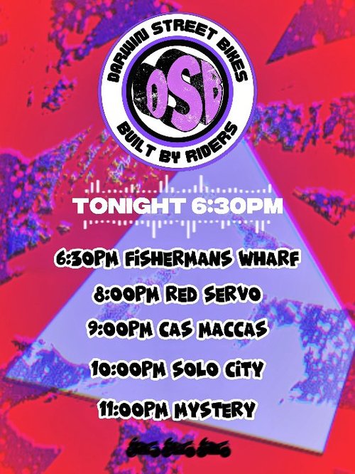 Pop Up Bike Meet — car meet in Darwin, NT on Friday 24 July 2026