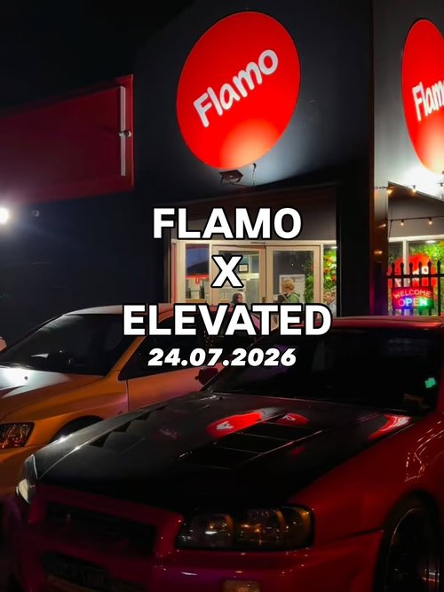 Flamo x Elevated — JDM car meet in Adelaide, SA on Friday 24 July 2026
