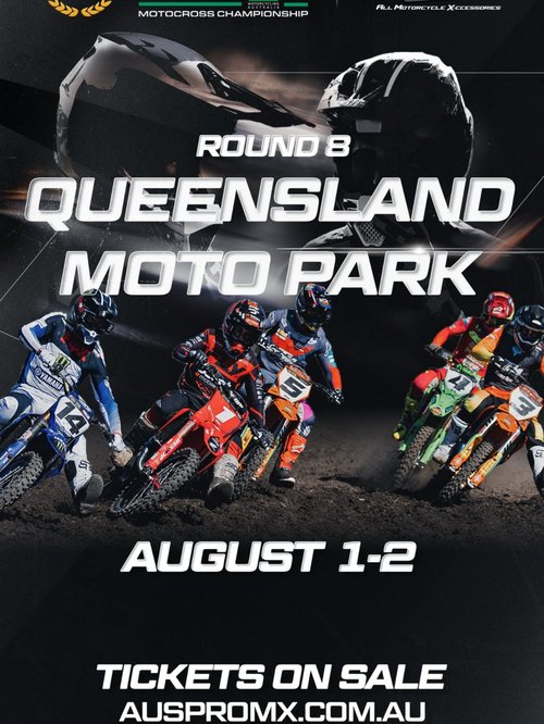 ProMX Championship Round 8 — spectator event in Brisbane, QLD on Saturday 1 August 2026