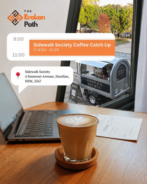 Sidewalk Society Coffee Catch Up — car meet in Sydney, NSW on Sunday 9 August 2026