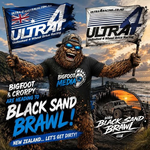 Black Sand Brawl — 4x4 spectator event in International on Friday 18 September 2026