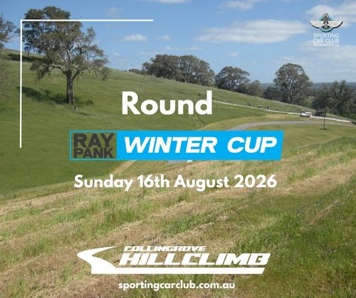 Ray Pank Winter Cup Round 4 — Classic track day in Adelaide, SA on Sunday 16 August 2026