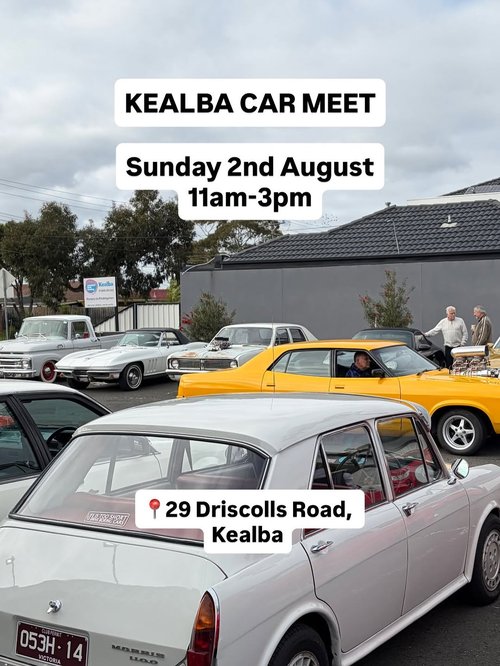 Kealba Car Meet — Classic/Muscle car meet in Melbourne, VIC on Sunday 2 August 2026