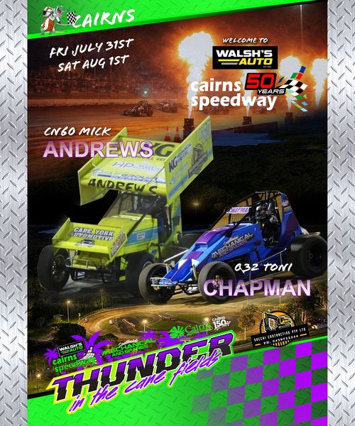 Thunder in the Canefields — spectator event in Cairns, QLD on Friday 31 July 2026