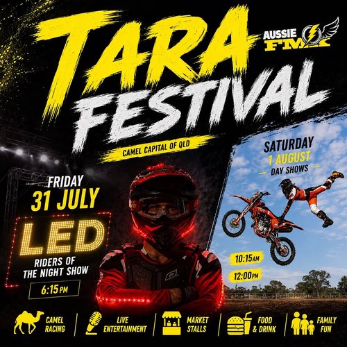 Tara Festival — spectator event in Brisbane, QLD on Friday 31 July 2026