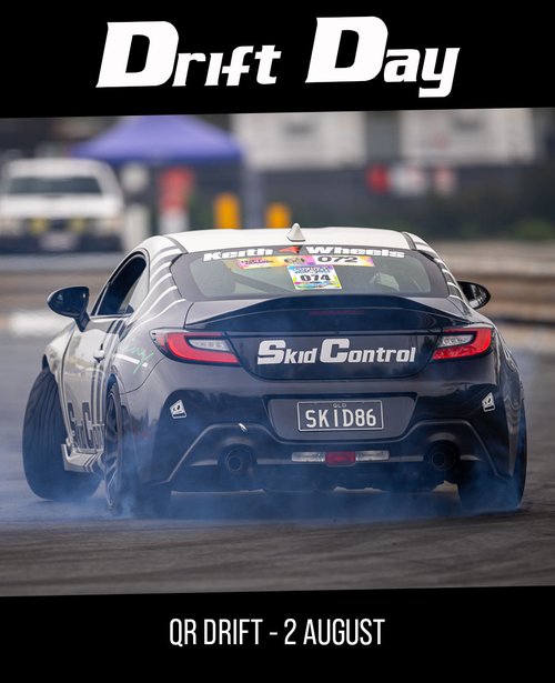 Drift Day — JDM track day in Brisbane, QLD on Sunday 2 August 2026