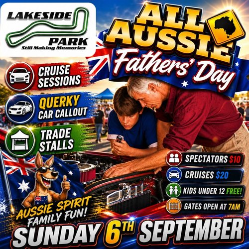 All-Aussie Day — Muscle/Classic spectator event in Brisbane, QLD on Sunday 6 September 2026