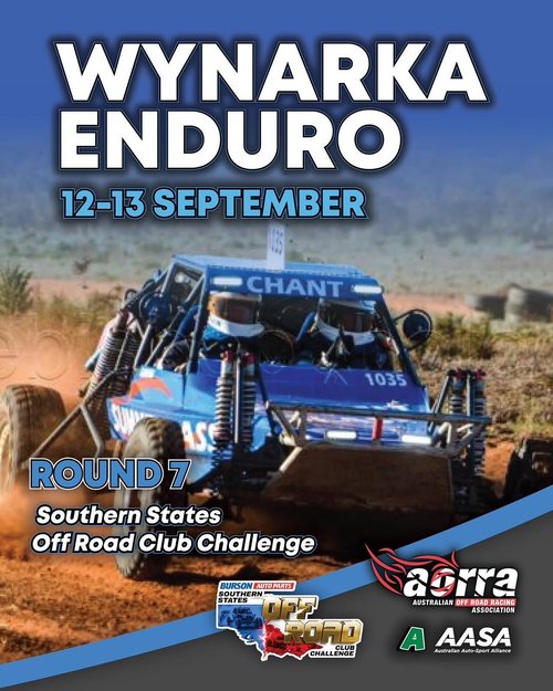Wynarka Enduro — 4x4 spectator event in Adelaide, SA on Saturday 12 September 2026