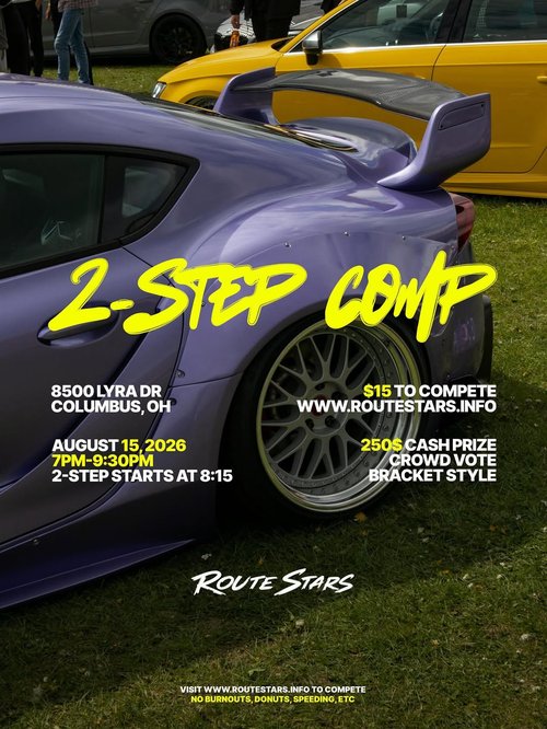 2-Step Comp — JDM car meet in International on Saturday 15 August 2026