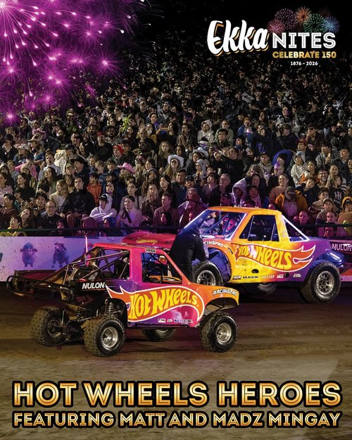 Ekka Nites: Hot Wheels Heroes — spectator event in Brisbane, QLD on Saturday 8 August 2026