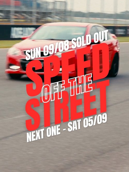 Speed Off The Street — track day in Adelaide, SA on Saturday 5 September 2026