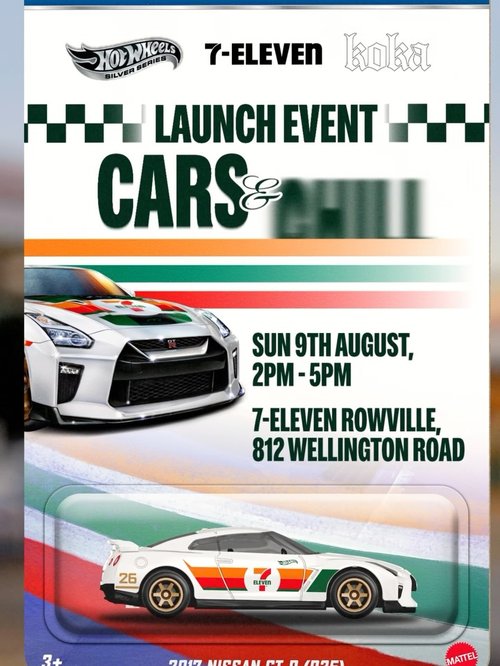 Cars & Chill: Hot Wheels Launch — JDM car meet in Melbourne, VIC on Sunday 9 August 2026