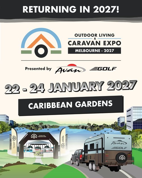 Melbourne Outdoor Living & Caravan Expo — 4x4 spectator event in Melbourne, VIC on Friday 22 January 2027