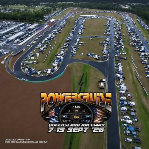 Powercruise #100 — Muscle spectator event in Brisbane, QLD on Monday 7 September 2026