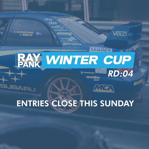 Ray Pank Winter Cup Round 4 — Classic track day in Adelaide, SA on Friday 16 October 2026