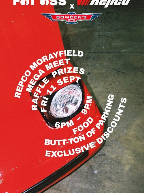 Repco Morayfield Mega Meet — JDM/Stance car meet in Brisbane, QLD on Friday 11 September 2026
