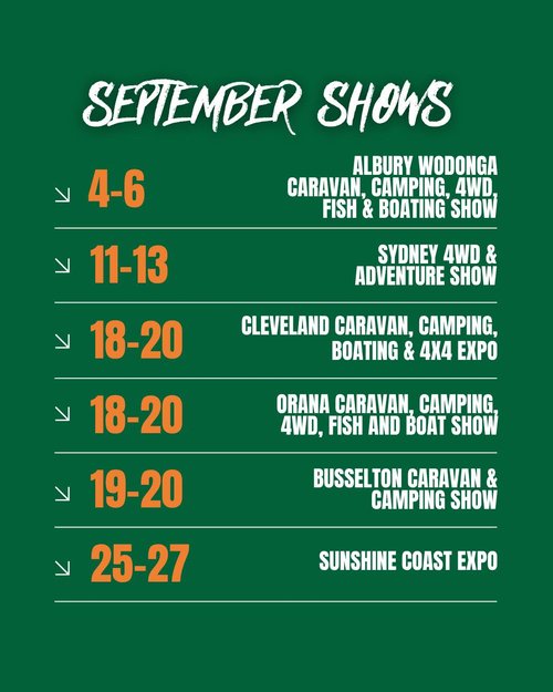 Albury Wodonga Caravan, Camping, 4WD, Fish & Boating Show — 4x4 spectator event in Albury, NSW on Friday 4 September 2026