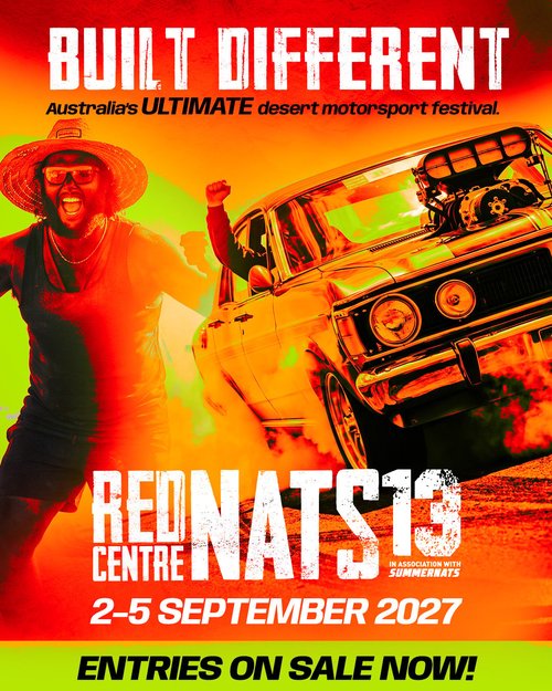 Red CentreNats 13 — Muscle spectator event in Darwin, NT on Thursday 2 September 2027