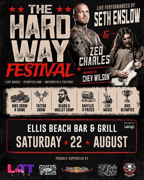 The Hard Way Festival — Muscle/Classic spectator event in Cairns, QLD on Saturday 22 August 2026