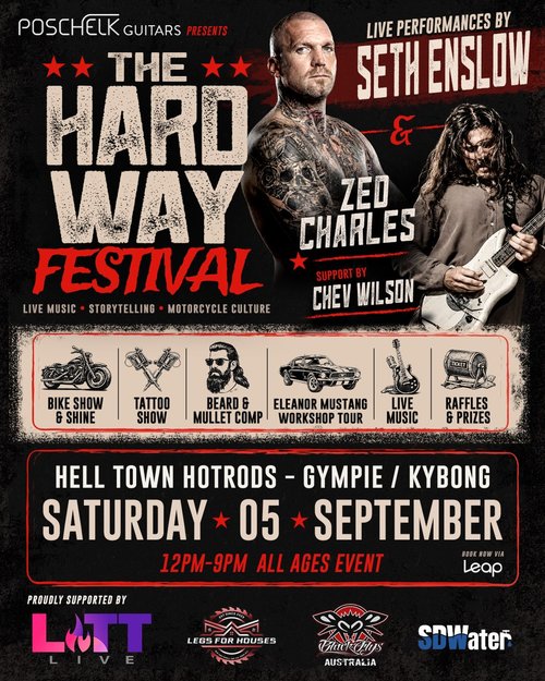 The Hard Way Festival — Classic/Euro spectator event in Brisbane, QLD on Saturday 5 September 2026