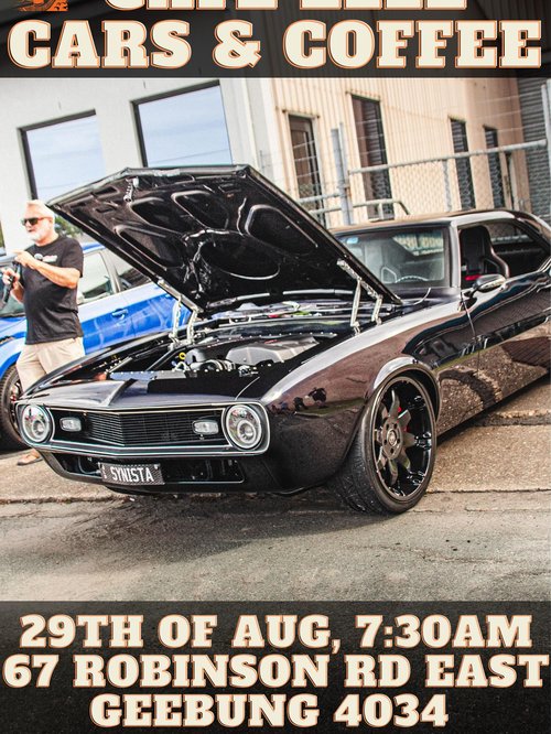 Cafe Elle Cars & Coffee — Muscle car meet in Brisbane, QLD on Saturday 29 August 2026
