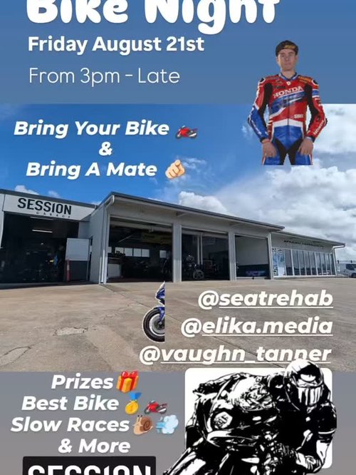 Bike Night — car meet in Sunshine Coast, QLD on Friday 21 August 2026