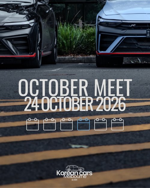 October Meet — car meet in Melbourne, VIC on Saturday 24 October 2026