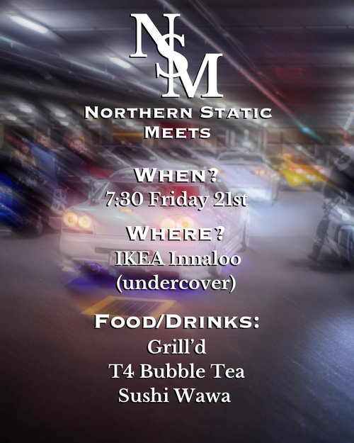 Northern Static Meets — Stance/JDM car meet in Perth, WA on Friday 21 August 2026