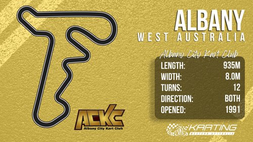 Albany City Kart Club August 2026 Clubrun — track day in Perth, WA on Sunday 23 August 2026