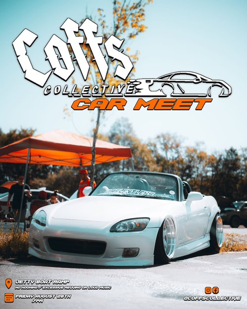 Coffs Collective Car Meet — Euro/JDM car meet in Coffs Harbour, NSW on Friday 28 August 2026