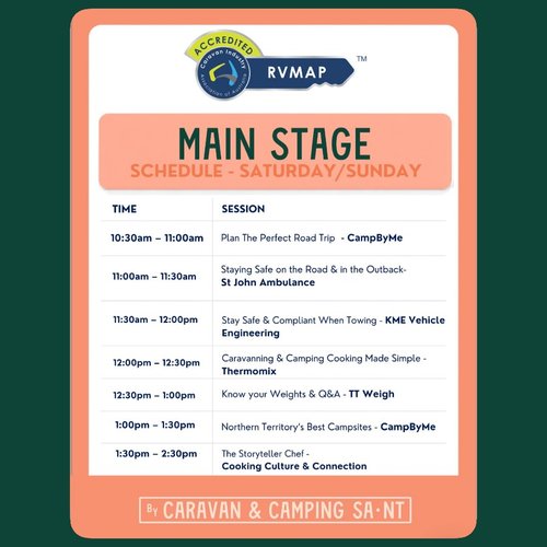 NT Caravan & Camping Show — 4x4 spectator event in Darwin, NT on Friday 21 August 2026